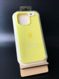 Чохол iPhone 16Pro Silicon Case original FULL №40 lemon (4you)