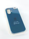 Чохол iPhone 16 Silicon Case original FULL №36 saphire (4you)