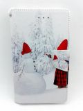 Чохол-книжка 4you Art Print 4.0 "-4.4" Winter 3 ( сніговик ) універсальна